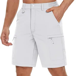 Pantaloncini da <span class=keywords><strong>uomo</strong></span> leggeri estivi personalizzati 5 tasche pantaloni corti Casual pantaloncini da campeggio sport Cargo da <span class=keywords><strong>uomo</strong></span> - Product Image 5
