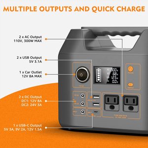 Generador <span class=keywords><strong>Solar</strong></span> Portátil de 250W MPPT, Onda Sinusoidal Pura, Arranque Eléctrico Silencioso para Carga de Autos, Hogar, Camping, RV, Uso en Exteriores, Litio - Product Image 3