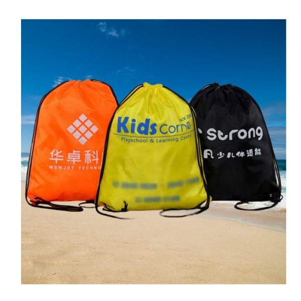 Wholesale Customized Promotional Oxford Drawstring Backpack