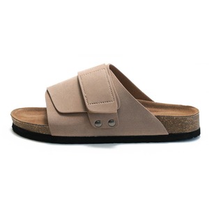 Ciabatte in <span class=keywords><strong>Sughero</strong></span> da Uomo Autunno-Estate, <span class=keywords><strong>Sandali</strong></span> Slip-On alla Moda in PU <span class=keywords><strong>con</strong></span> Dettagli in Pelle di Pino per Spiaggia, Studenti e Attività all'Aperto - Product Image 3