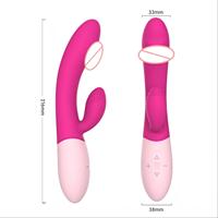 Vibrateur puissant rechargeable par USB Ylove, en silicone de qualité alimentaire et en ABS, jouet sexuel, vibromasseur pour femmes