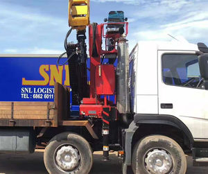 Mini 5ton Kran LKW mit Ziegel befestigung Bohrer Holz klemme - Product Image 5