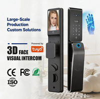 Serrure intelligente étanche Tuya TTlock, application Alexa, accès à distance sans clé, contrôle d'accès par empreinte digitale, WIFI, porte en bois, serrure intelligente haut de gamme