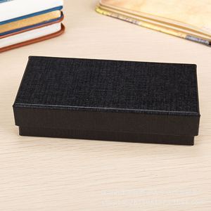 Elegant Black <strong>Long</strong> Type Case Organizer Storage for Men's &amp; Ladies' Wristwatches for <strong>Gift</strong> Presentation Watch <strong>Box</strong> - Product Image 3