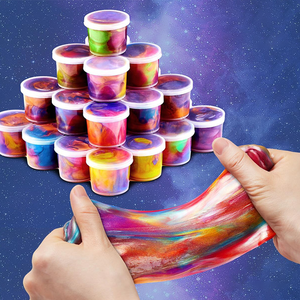 Kit de Slime Transparente de Cristal con 12 Colores de Plastilina, para Crear un Cielo Estrellado, Unisex - Product Image 4