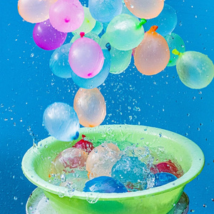 Globos de látex de juego para niños, bombas de agua con anudado automático rápido, para verano, playa al aire libre, divertido juego de <span class=keywords><strong>guerra</strong></span>, fiesta - Product Image 4