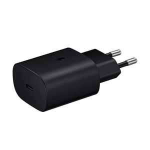 Cargador Rápido USB C de 24W con Puerto Tipo C y Carga PD para Dispositivos Samsung, Enchufe EU/UK/US, Color Negro - Product Image 5