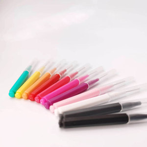 Aplicador de microcepillos desechables largos para limpieza dental y cuidado de extensiones de pestañas, certificado CE - Product Image 1