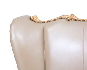 Mobili per Camera da Letto in Stile Moderno Francese di Lusso, Forniture di Alta Qualità per Camera da Letto di <span class=keywords><strong>Palazzo</strong></span>, Letto Matrimoniale in Legno Massello Intagliato - Product Image 6