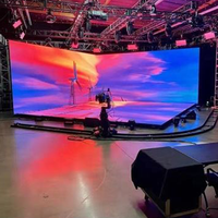 P2.6 P2.9 3D Pantalla inmersiva LED Video Wall HD Pantalla LED VFX VR VP XR Producción virtual Pantalla LED interior