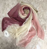 Voiles et foulards hijab Sharut 2024 en gros, légers, respirants, imprimés, tie-dye, effet ombré