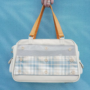 Nouveau pliable chat chien transporteur de voyage grand espace respirant sac pour animaux de compagnie avec oreiller doux pour l'extérieur fournitures pour animaux de compagnie - Product Image 6