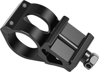 Support de lampe torche Uniquefire de haute qualité, à dégagement rapide, en métal, à 45 degrés, 1 pouce, pour lunettes et accessoires