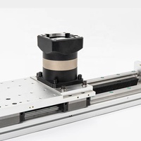 Module de glissière linéaire à crémaillère à engrenages pour moteur PLC robuste QIGE, rail de guidage robotique pour robot, rail au sol/sous le ciel, structure de support, septième axe