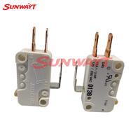 Micro-interrupteur SPDT haute intensité SUNWAYT SW-GD8 D45 10A 250V AC à bouton-poussoir, 500k cycles, pour jeux d'arcade et équipements de divertissement (PC)