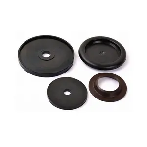 China supplier molded fkm silicone rubber flat round washer