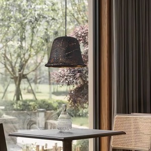 Lámpara Colgante de Diseño Estilo Japonés Wabi-Sabi, Lámpara de Techo Industrial Retro Original para Restaurante, Lámparas Colgantes - Product Image 5