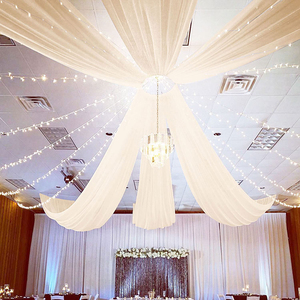 Luxury Wedding Supply Beautiful Party Ceiling Drapes Elegant Wedding Decoration <b>Curtain</b> <b>for</b> Ceiling Drape - Product Image 6