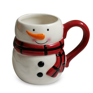 แก้วคริสมาสต์โดโลไมต์ซานต้า3D แก้วโดโลไมต์ซานตาคลอสแก้วกาแฟ - Product Image 5