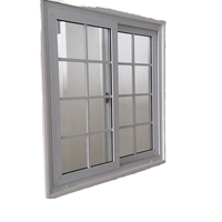 Ventana Abatible de PVC de Fabricante, Estilo Francés Moderno, con Cierre Multipunto y Doble Acristalamiento, para Reemplazo Residencial
