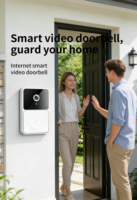 Smart WiFi Video with Night Vision 365-day Ultra-long Battery Life and Home Security System Doorbell