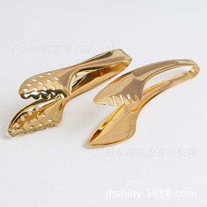 Pinzas de barbacoa de acero inoxidable Shiny-Jh con filtro de aceite hueco para uso en barbacoa y cocina - Product Image 5