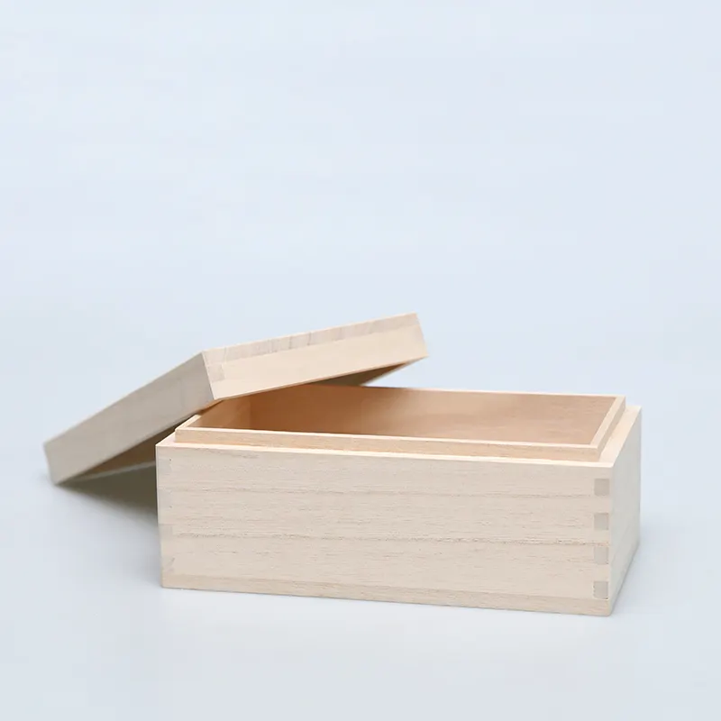 صندوق خشبي صلب بتصميم مخصص من مصنع المعدات الأصلي لحزمة الهدايا