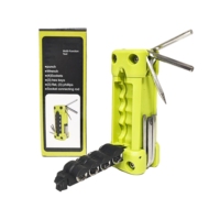 Fournisseur de kits d'outils de réparation de chaîne, clés à douilles et tournevis de haute qualité pour le camping, le vélo et la moto en extérieur