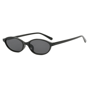 Creative Oval Small Frame Sunglasses Outdoor Fashion Retro Women's Sunglasses Personality <b>Sunscreen</b> - Product Image 5