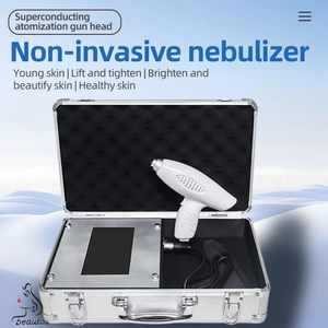 Nouveau <span class=keywords><strong>pistolet</strong></span> de mésothérapie électrique sans aiguille, injecteur Meso, machine d'<span class=keywords><strong>injection</strong></span> sans aiguille pour le rajeunissement de la peau, anti-âge - Product Image 2