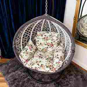 Sedia a Dondolo Singola per Interni ed Esterni, Stile Celebrità di Internet, Sedia Sospesa per Balcone e Giardino - Product Image 5