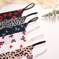Yicheng Strings et tangas sexy transparents pour femmes, culottes bikini taille basse, style Bf Pictures