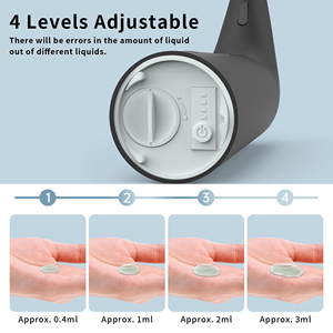 Dispensador automático de jabón con sensor sin contacto, dispensador de jabón para manos para baño, cocina, hotel, baño público - Product Image 5