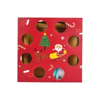 Vente flash de Noël : Jouet interactif électrique pour chat avec plateau tournant et boîte en carton ondulé, jouet anti-ennui pour chats