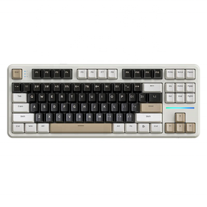 คีย์บอร์ดเกมมิ่งไร้สาย Attack Shark X87 แบบสามโหมด พร้อมคีย์แคป PBT พิมพ์ลายด้านข้าง และไฟ RGB - Product Image 4