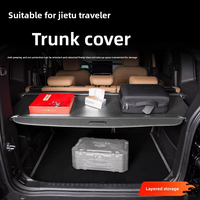 Cache-bagages rétractable en toile de haute qualité pour coffre arrière, accessoires pour Jetour T2 Traveler 2025