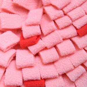 <span class=keywords><strong>Tapis</strong></span> de recherche de nourriture pour chiens en forme de fruit, dessin animé, papier froissé, peluche douce, jouet d'enrichissement, soulagement du <span class=keywords><strong>stress</strong></span> (rose) - Product Image 3