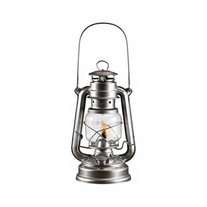 Lampe à pétrole portable Firebrand OEM 276 pour camping extérieur, avec bouton de réglage, décoration rustique suspendue pour tente et urgences - Product Image 2