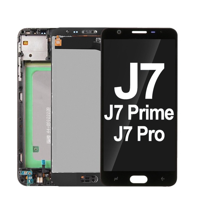 J7 Screen Replacement for Samsung Galaxy J7 Prime LCD Touch Screen Fix Broken Phone Screen Black White Lcd Display Assembly