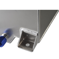 Réservoir Tampon de Carburant en Aluminium 10L 20L 30L 40L 60L 80L avec Bouchon, Cellule à Carburant avec Capteur et Mousse Intérieure