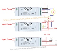 Interruptor Inteligente WiFi Tuya de 2 Canales y 433mhz, Módulo Smart Life, Relé de 7-32V, Control Remoto WiFi RF, Compatible con Voz, Alexa, Google Home