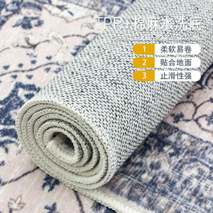 พรมโพลีเอสเตอร์กันลื่นทรงสี่เหลี่ยมผืนผ้าเสื่อปูพื้นห้องครัวห้องนั่งเล่นห้องนอน23XYR0003 - Product Image 4