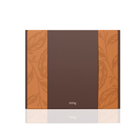 Boîte en papier pliable de qualité alimentaire avec logo personnalisé, écologique, laminage mat pour gâteau, biscuit