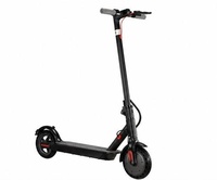 Scooter Eléctrico Ligero para Adultos, Motor sin Escobillas de 350W, Velocidad Máxima de 30 km/h, Freno Electrónico de Disco Trasero, Scooter Eléctrico Plegable