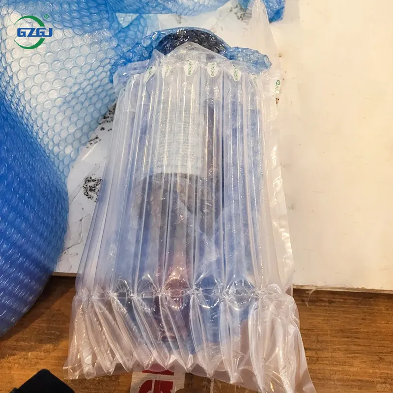 Bester Preis Großhandel aufblasbare transparente Säule Bubble Bag Luftkissen Verpackung