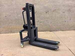 Powered 300 küçük kaldırma Forklift ile palet taşıyıcı kg Mini elektrikli istifleyici yeni durum kendinden yüklemeli Forklift - Product Image 3