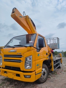<span class=keywords><strong>Camion</strong></span> <span class=keywords><strong>nacelle</strong></span> <span class=keywords><strong>articulée</strong></span> JMC 27m d'occasion, modèle 2018-2022, pour travaux en hauteur, 4x2 - Product Image 2