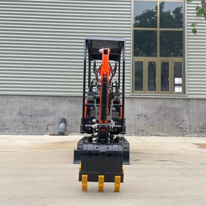 Mini-excavatrice sur chenilles hydraulique aux couleurs personnalisées avec godet offert - Product Image 3