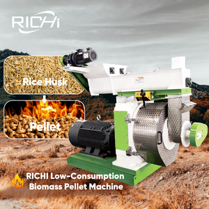Matrice annulaire pour granulateur de balles de riz RICHI - Acier inoxydable 304, machine à granuler les balles de coque de noix de coco 1-2t/h - Product Image 1