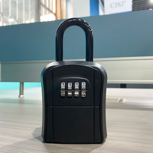 Candado de aleación de aluminio, cerradura de combinación de 4 dígitos, caja de almacenamiento de llaves, caja segura de seguridad oculta - Product Image 2